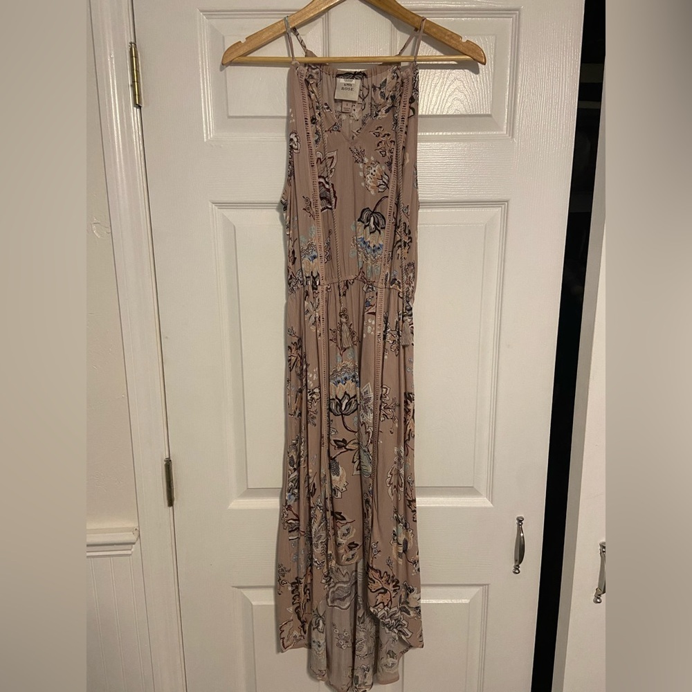 Hi-Low Dress, Boho, Sz Small